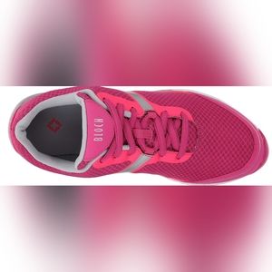 Pink womens dancer sneakers